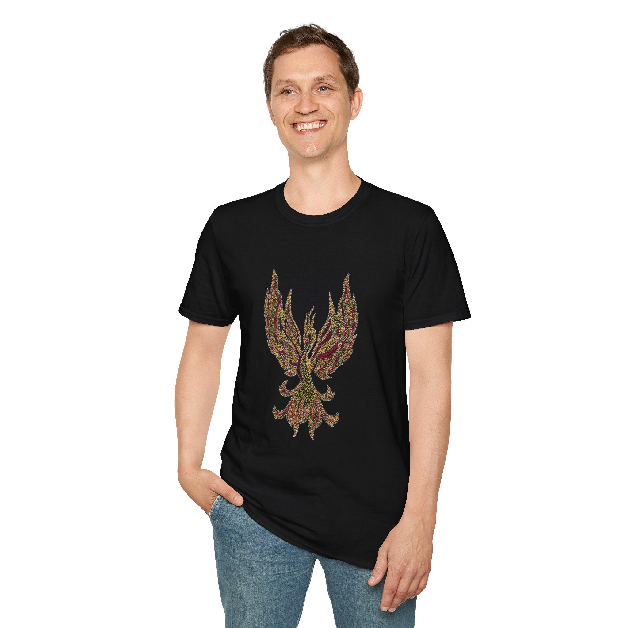 Phoenix Acrylic Print T-Shirt