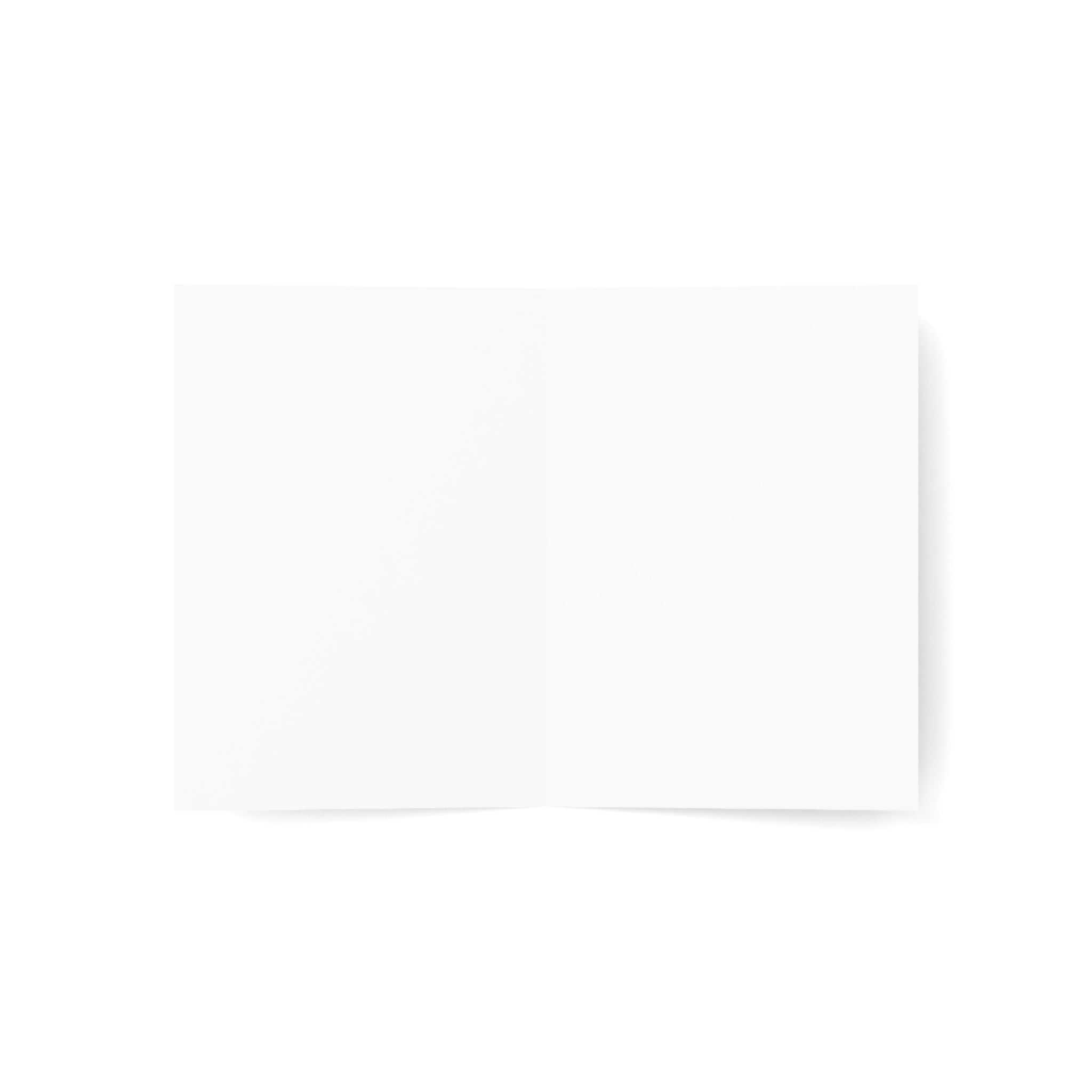 RisingAshesArt Poem Blue Greeting Cards- (1pc, 10pc, 30pc, 50pc)