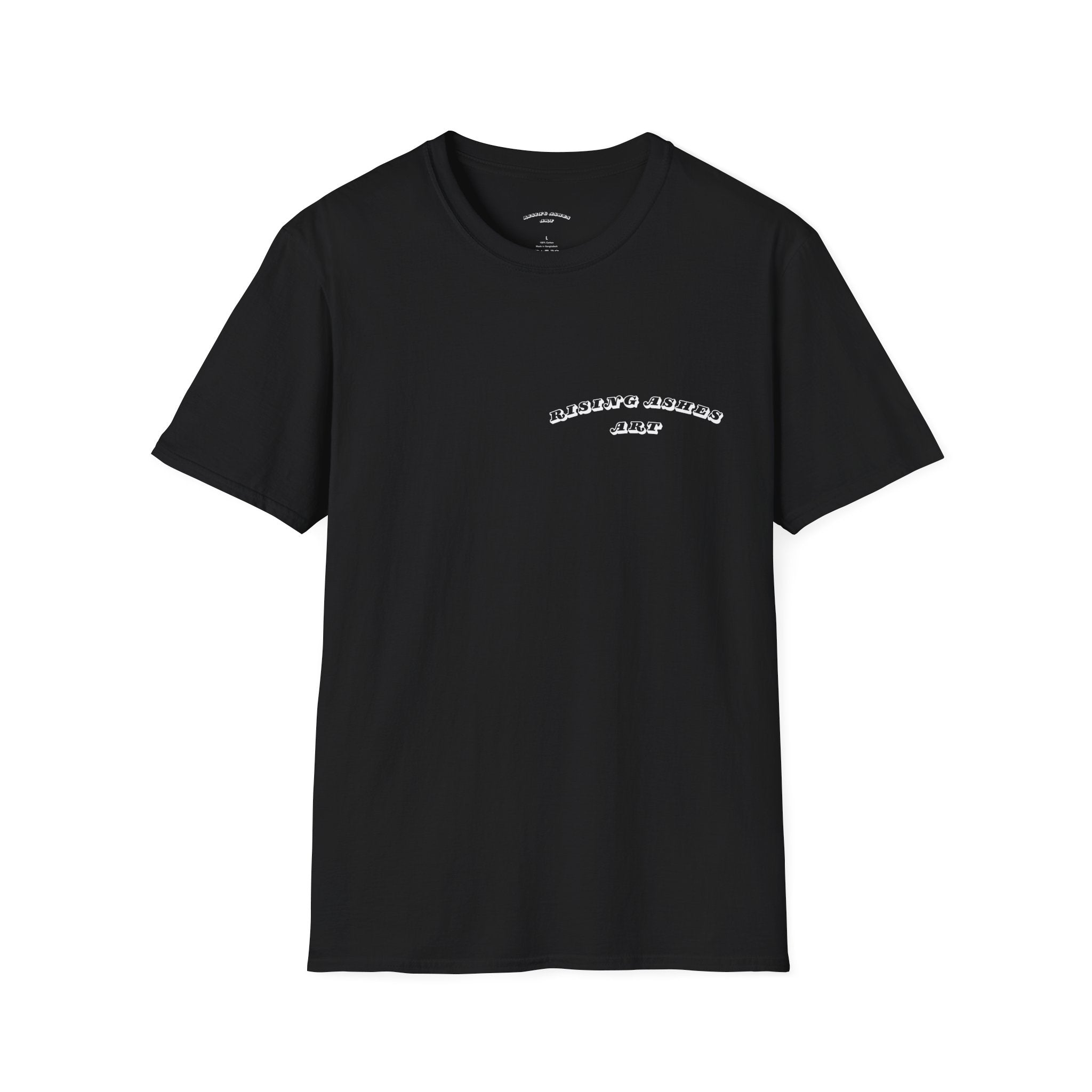RisingAshesArt Logo T‑Shirt