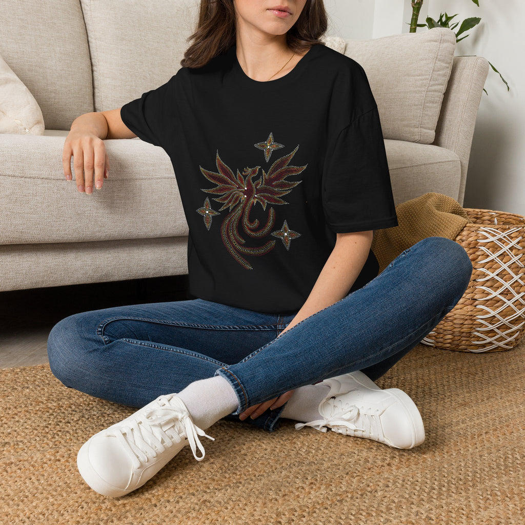 Phoenix Star Acrylic Print T-Shirt