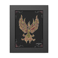 Hand Painted Acrylic Phoenix Print