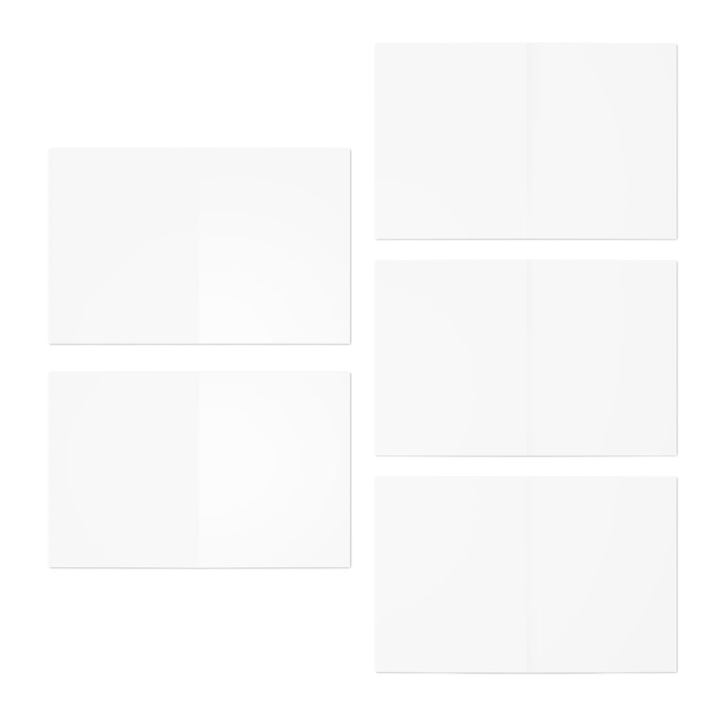 RisingAshesArt Poem Blue Greeting Cards (5-Pack)