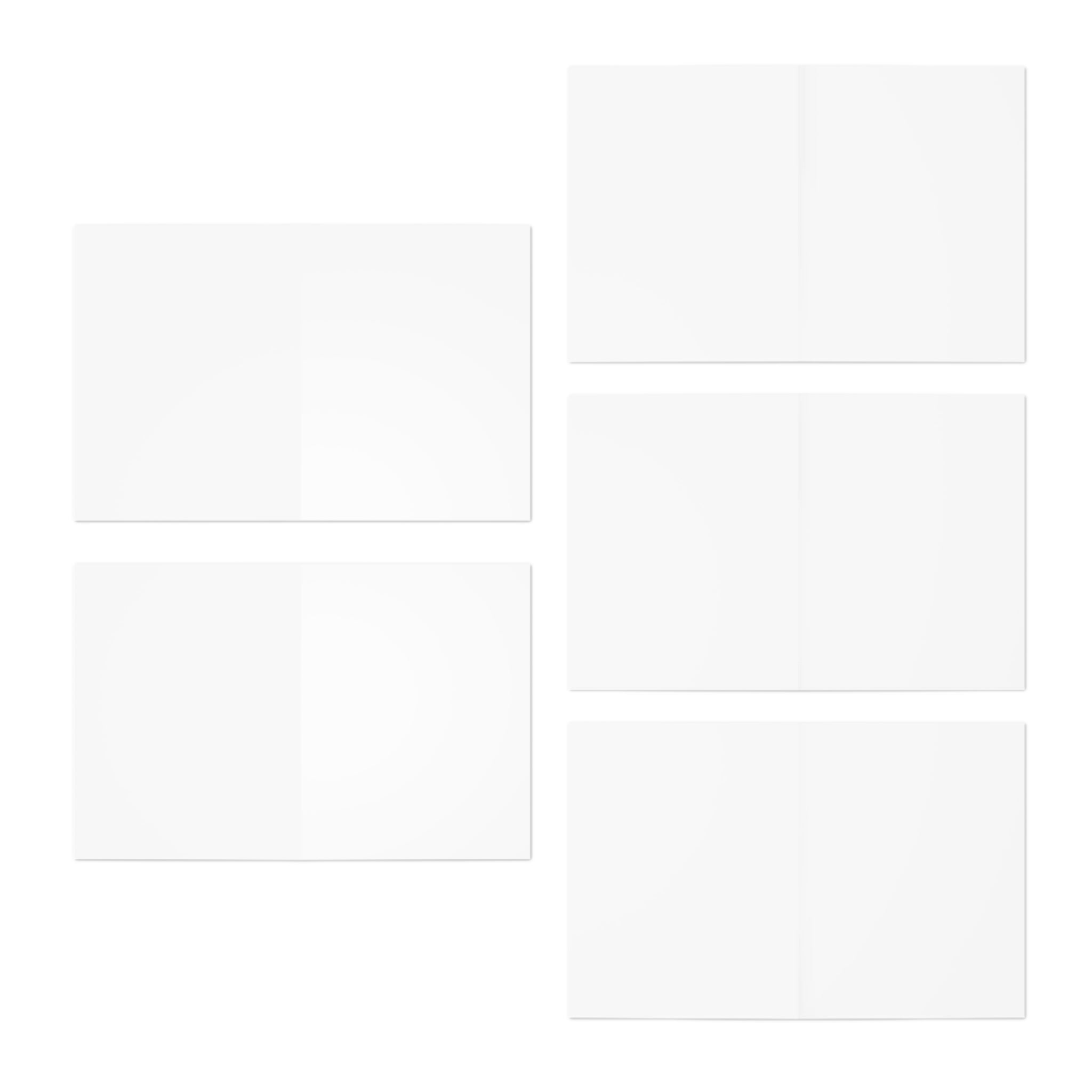 RisingAshesArt Poem Blue Greeting Cards (5-Pack)