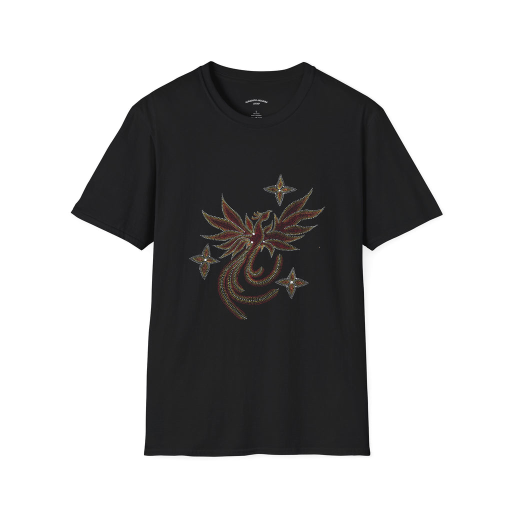 Phoenix Star Acrylic Print T-Shirt
