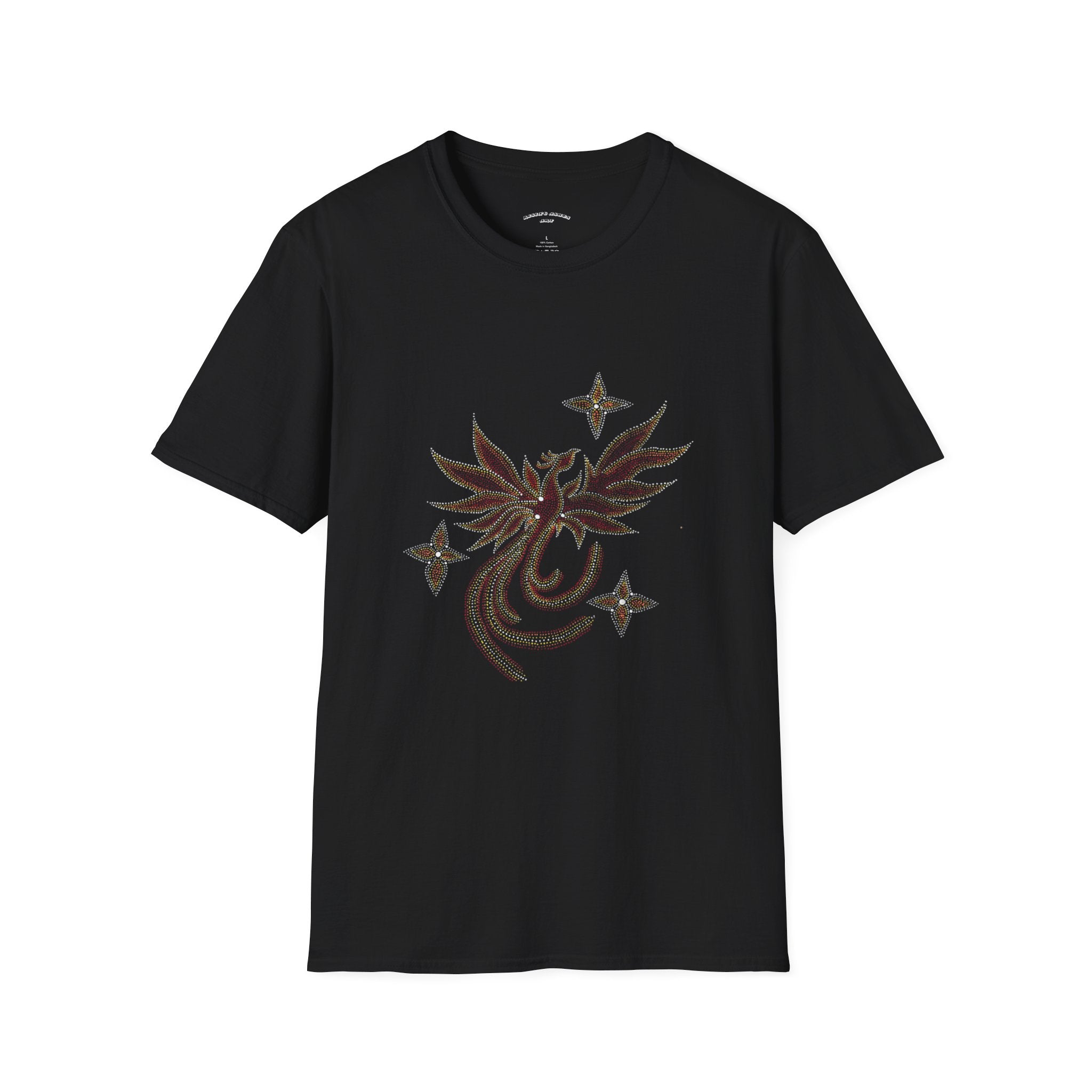 Phoenix Star Acrylic Print T-Shirt